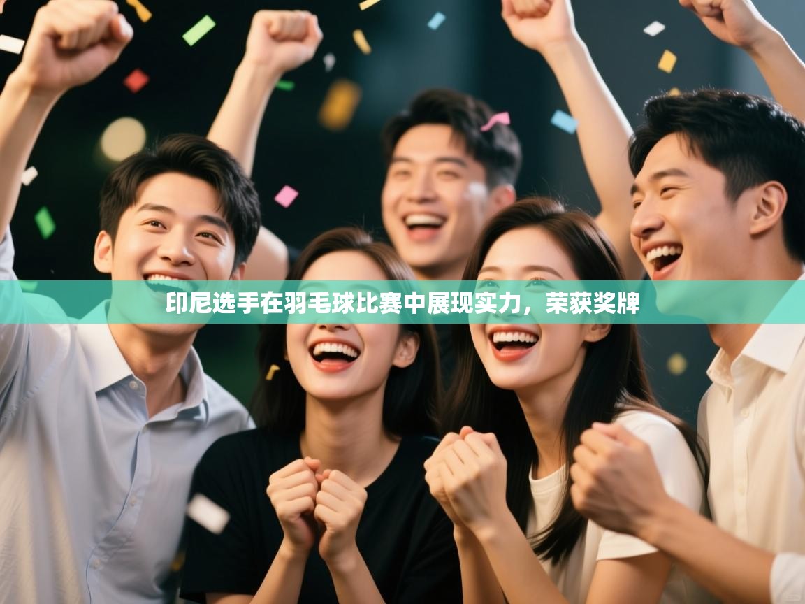 印尼选手在羽毛球比赛中展现实力,荣获奖牌 第1张